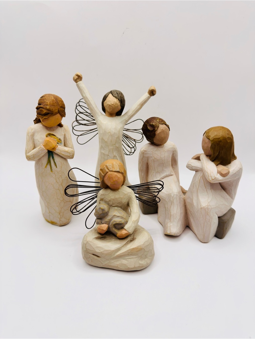 Willow Tree Susan Lordi DEMDACO Figurines Lot of 4 Angels